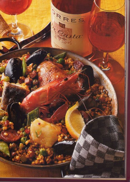 Paella e rosé