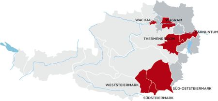 austria sete regiões