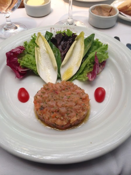tartare saumon