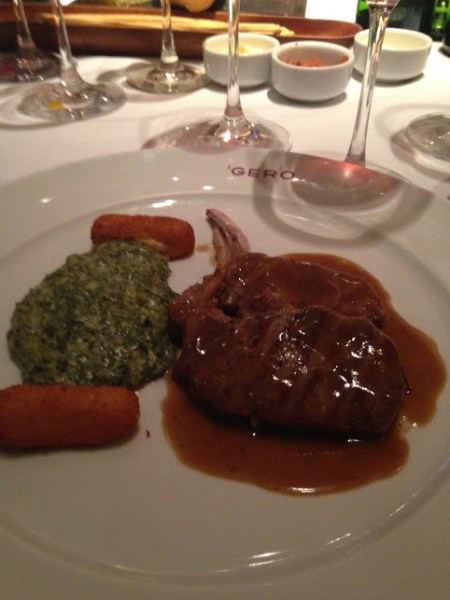 costeleta de vitelo gero