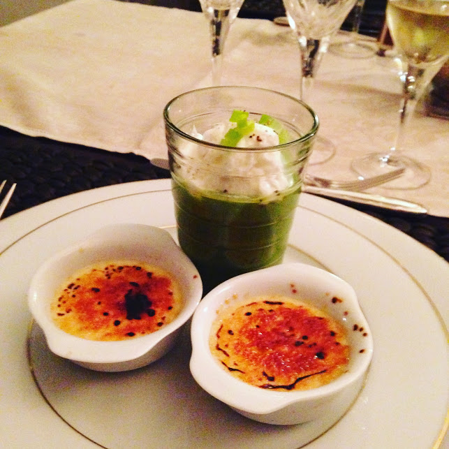 creme brulee salgado