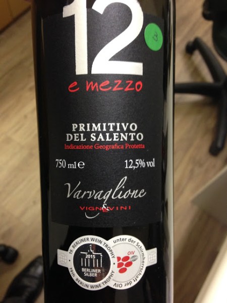 primitivo del salento