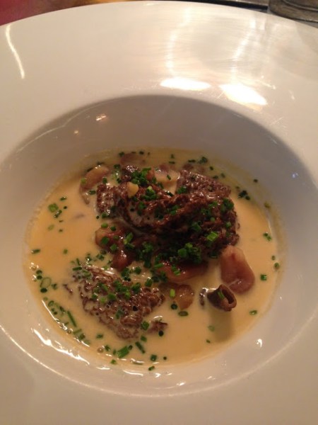 creme com morilles restaurante oui