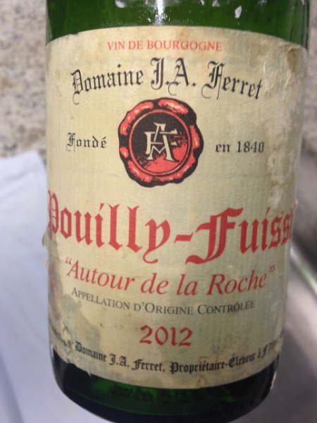 pouilly-fuisse ferret
