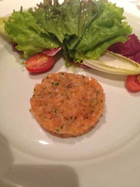 tartar de salmão parigi