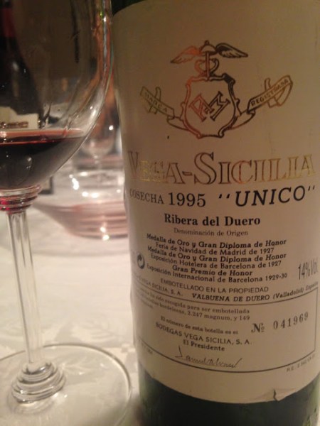 vega sicilia 1995