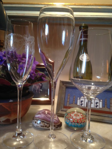 taças espumantes