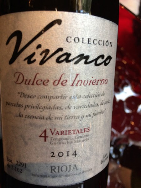 vivanco dulce de invierno