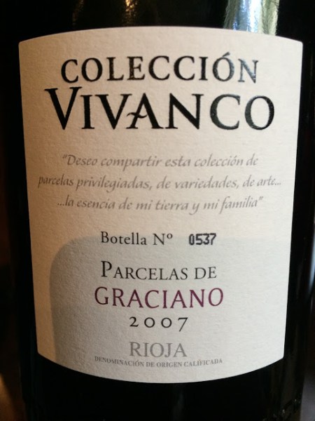 vivanco graciano 2007
