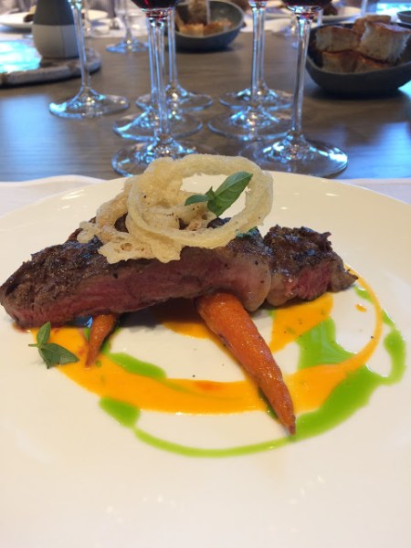 tangara entrecote com legumes