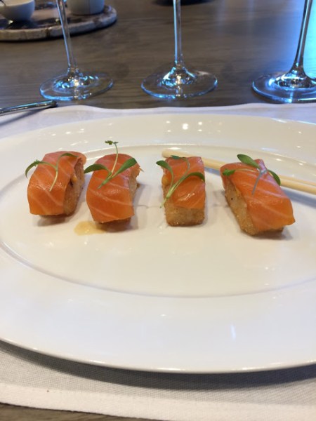 tangara sushi pao grelhado