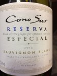 world wine conosur reserva sauvignon&nbsp;blanc