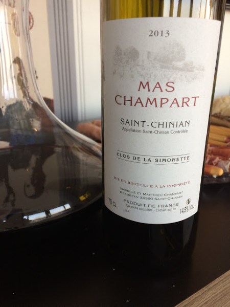 clarets saint chinian