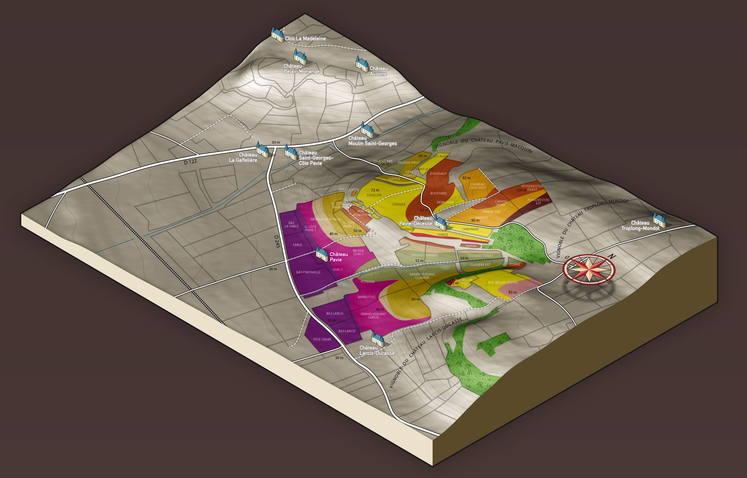 chateau pavie vignoble