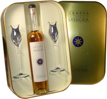 grappa poli sassicaia