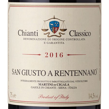 wine spectator chianti classico San giusto a rentennano