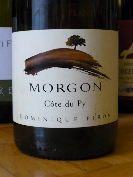 wine spectator dominique piron morgon