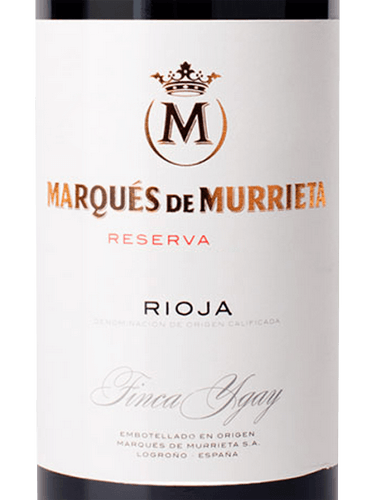 wine spectator marques de murrieta reserva