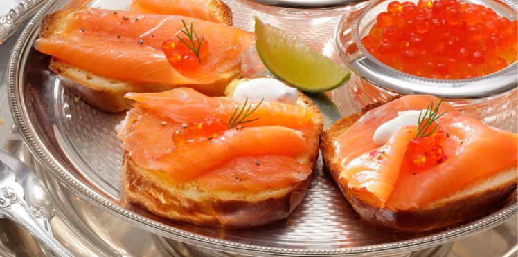salmão defumado
