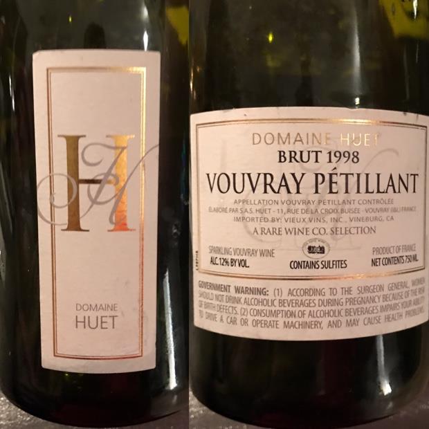vouvray petillant huet